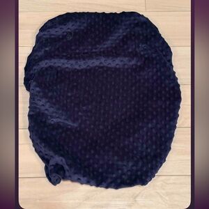 Super soft Navy Textured bassinet sheet no stains or wear